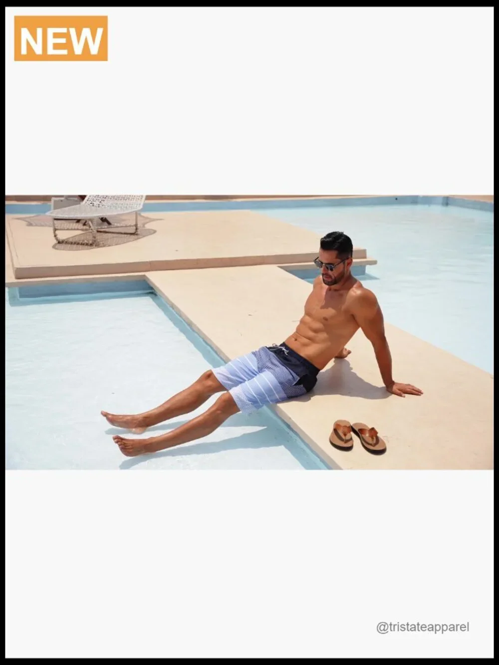 Men's Quick Dry Swim Trunks Board Shorts with Mesh Lining